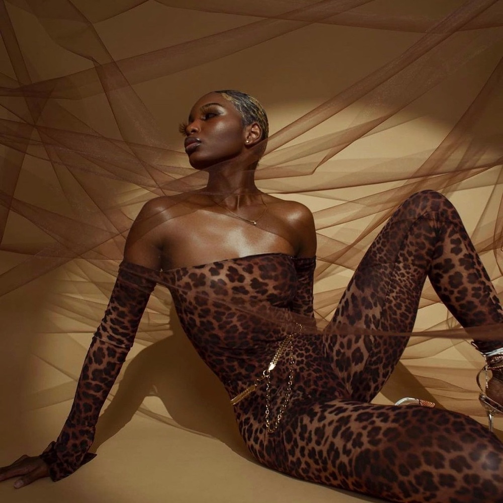 @therxch onesie with leggings (Leo charmer )